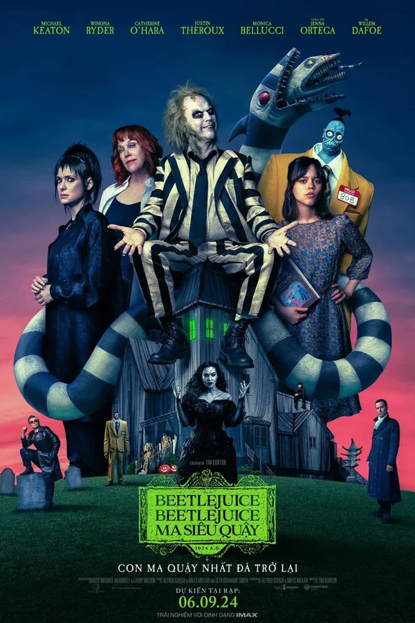 Xem Beetlejuice Beetlejuice: Ma Siêu Quậy Online - Cùng Xem Cùng Chill | Phim Hay C