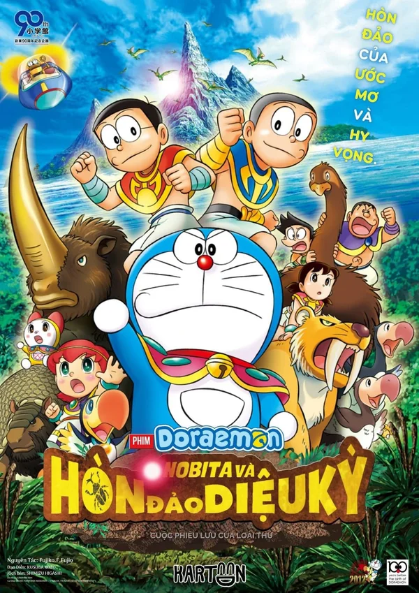 Xem Doraemon: Nobita và Hòn Đảo Diệu Kì – Cuộc Phiêu Lưu Của Loài Thú Online - Cùng Xem Cùng Chill | Phim Hay C