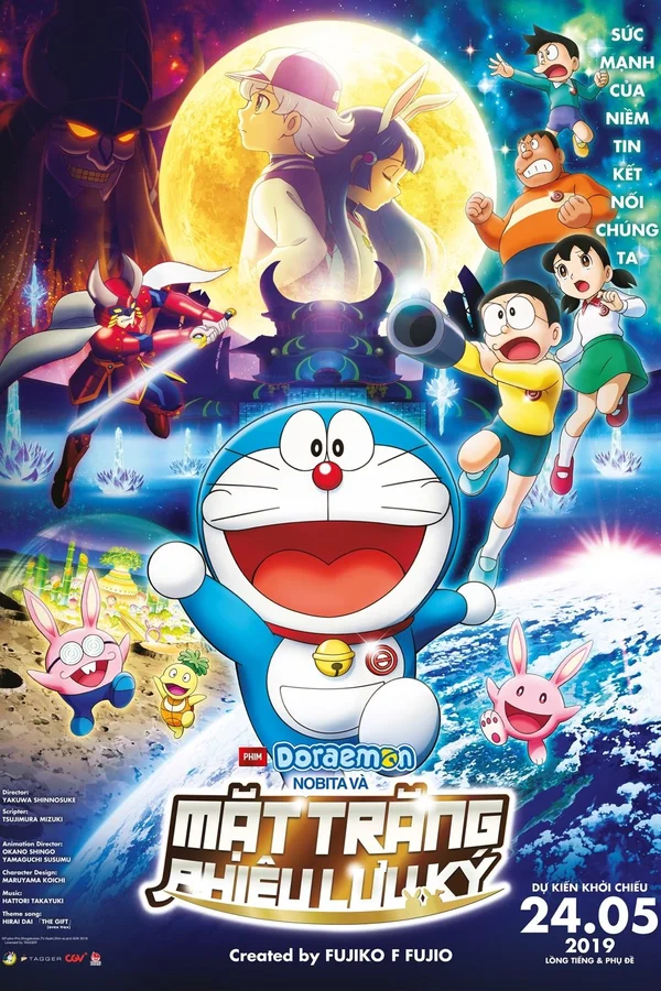 Xem Doraemon: Nobita và Mặt Trăng Phiêu Lưu Ký Online - Cùng Xem Cùng Chill | Phim Hay C