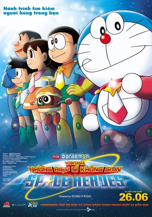 Xem Doraemon: Nobita và Những Hiệp Sĩ Không Gian Online - Cùng Xem Cùng Chill | Phim Hay C